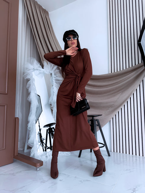 Suknelė "GREECE 24223" - CHOCO